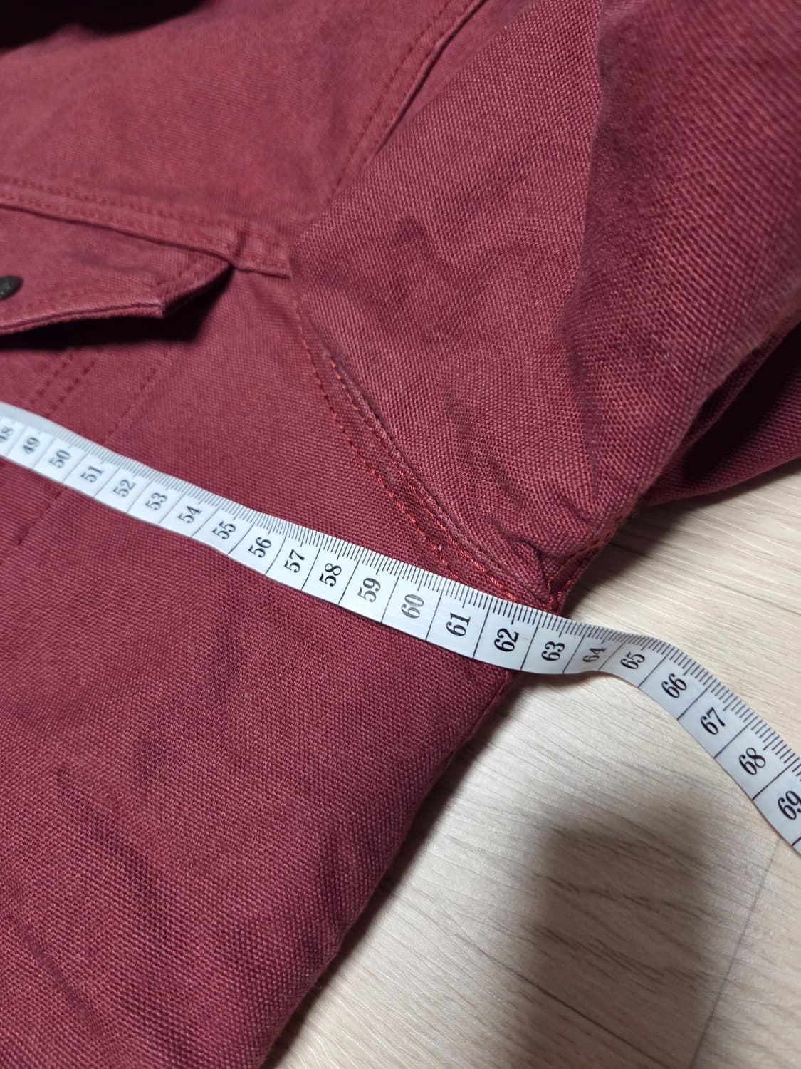 LEVIS 자켓 양털 쉐르파 봄버 트러커 버건디 와인 점퍼 상품이미지7