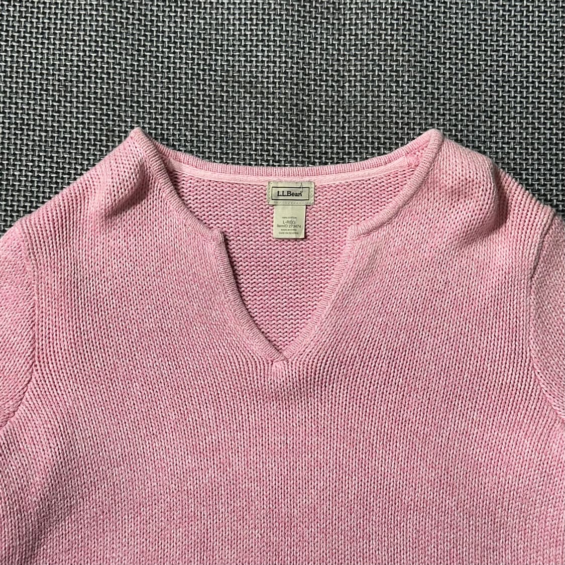 엘엘빈 브이넥 니트 (L/old-8482) 상품이미지2