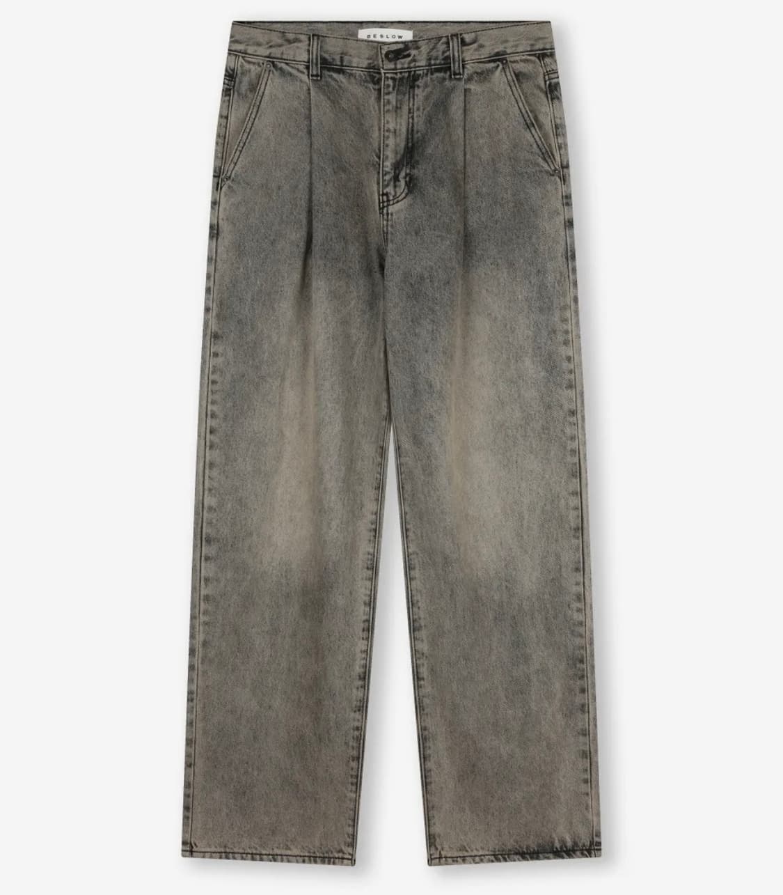 비슬로우 원턱 데님팬츠 32 상품이미지1