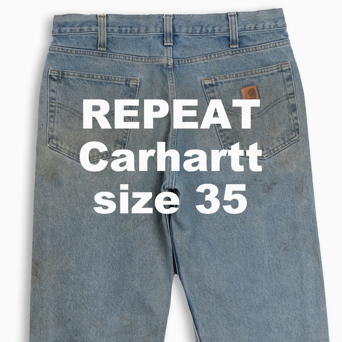 빈티지 칼하트 B460 중청 청바지 35 인치 CH4603401 상품이미지1
