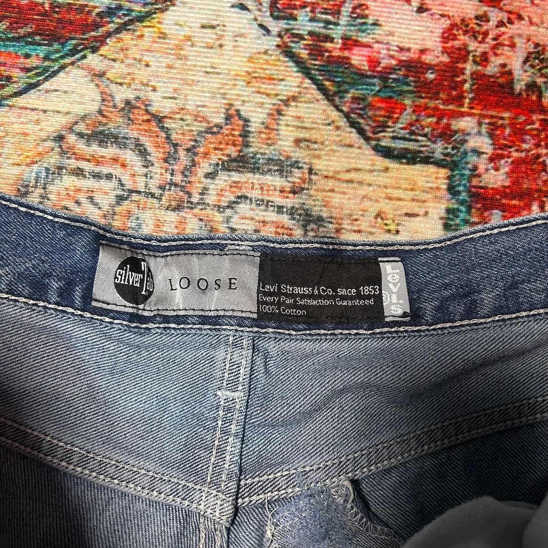 [32] 리바이스 루즈핏 실버탭 데님팬츠 상품이미지4