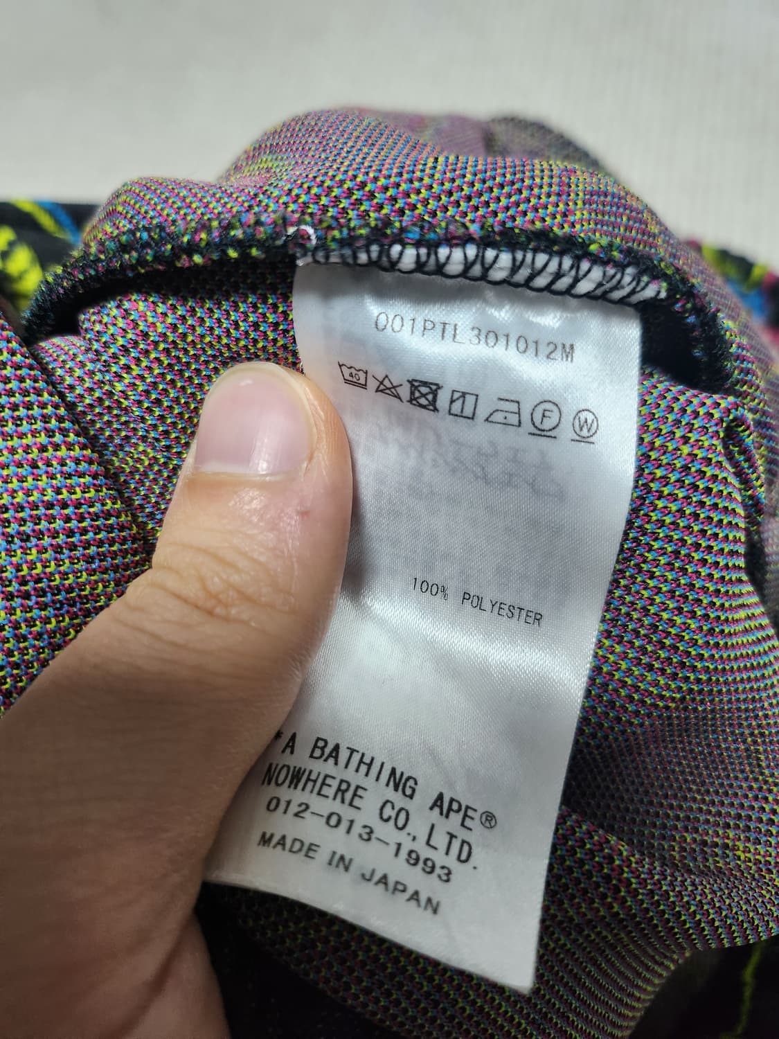 베이프 네온사인 팬츠 2025신작 상품이미지5