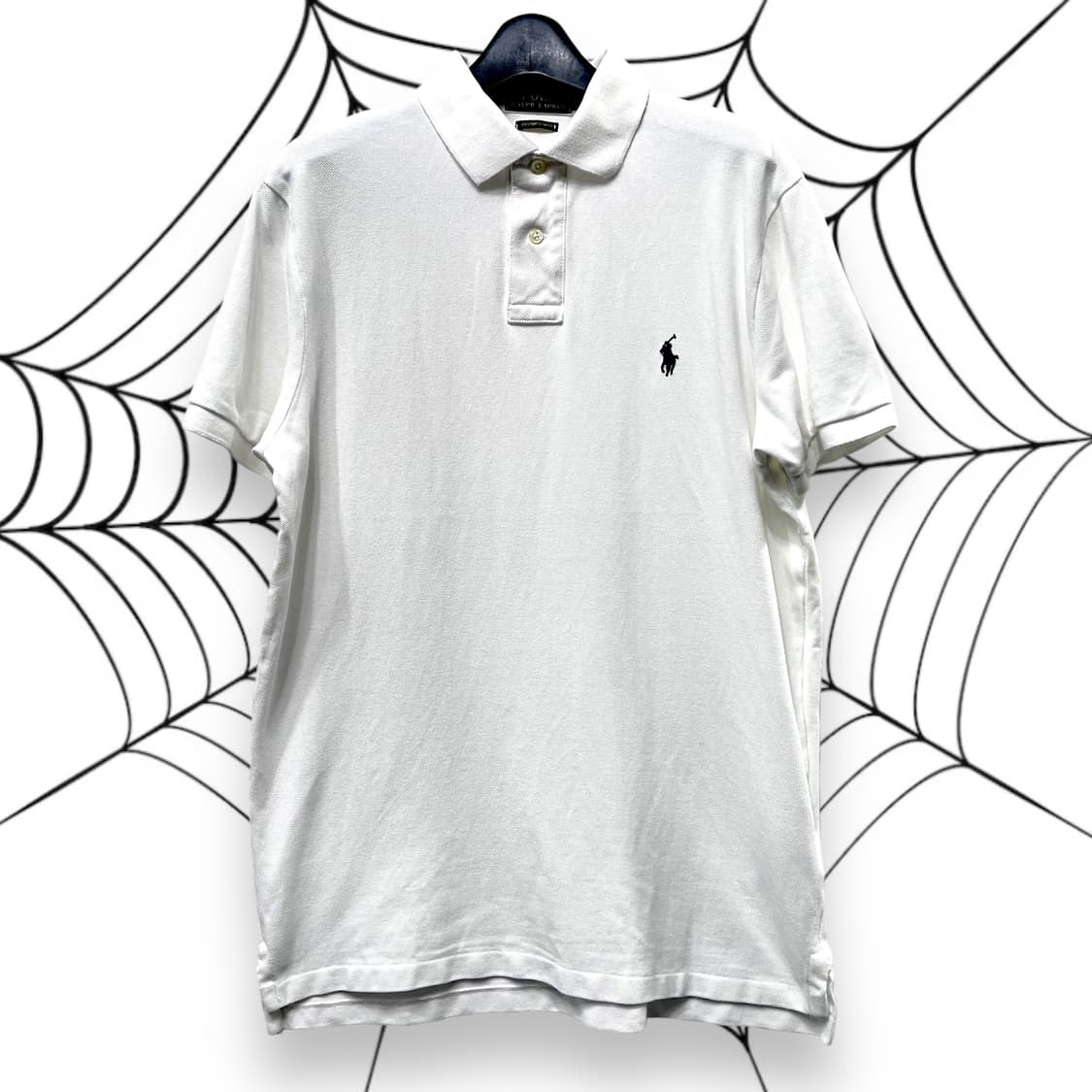 신형 폴로 랄프로렌 화이트 반팔카라티 상품이미지1