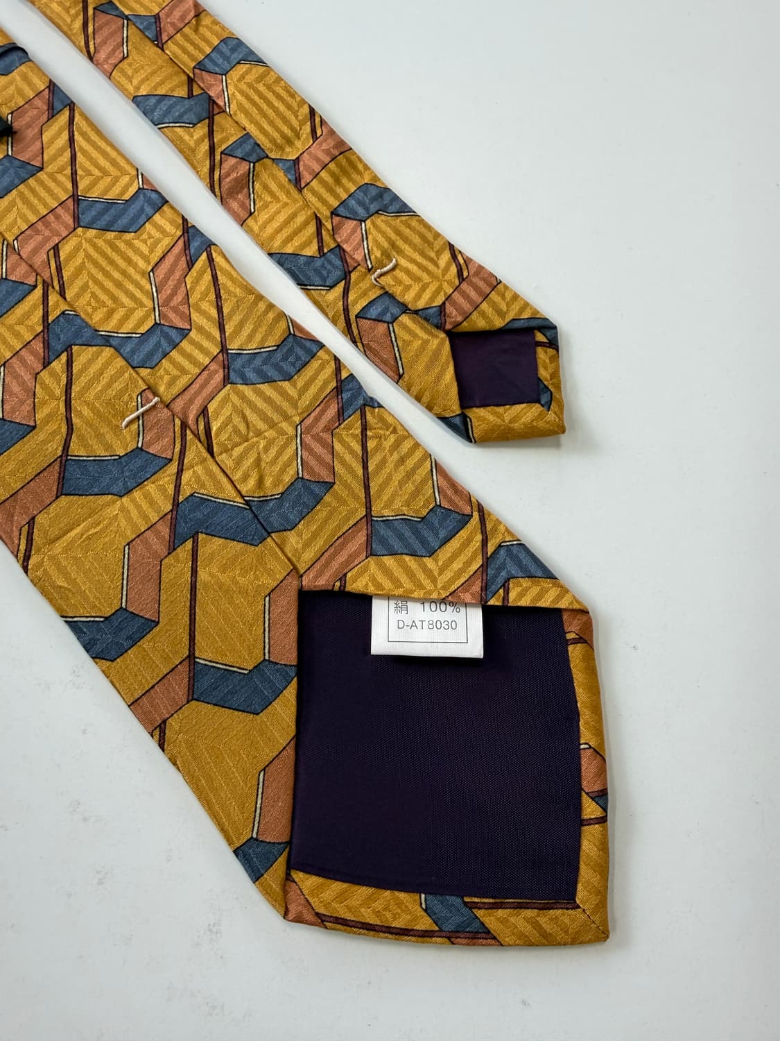 빈티지 실크 넥타이 9cm 상품이미지5