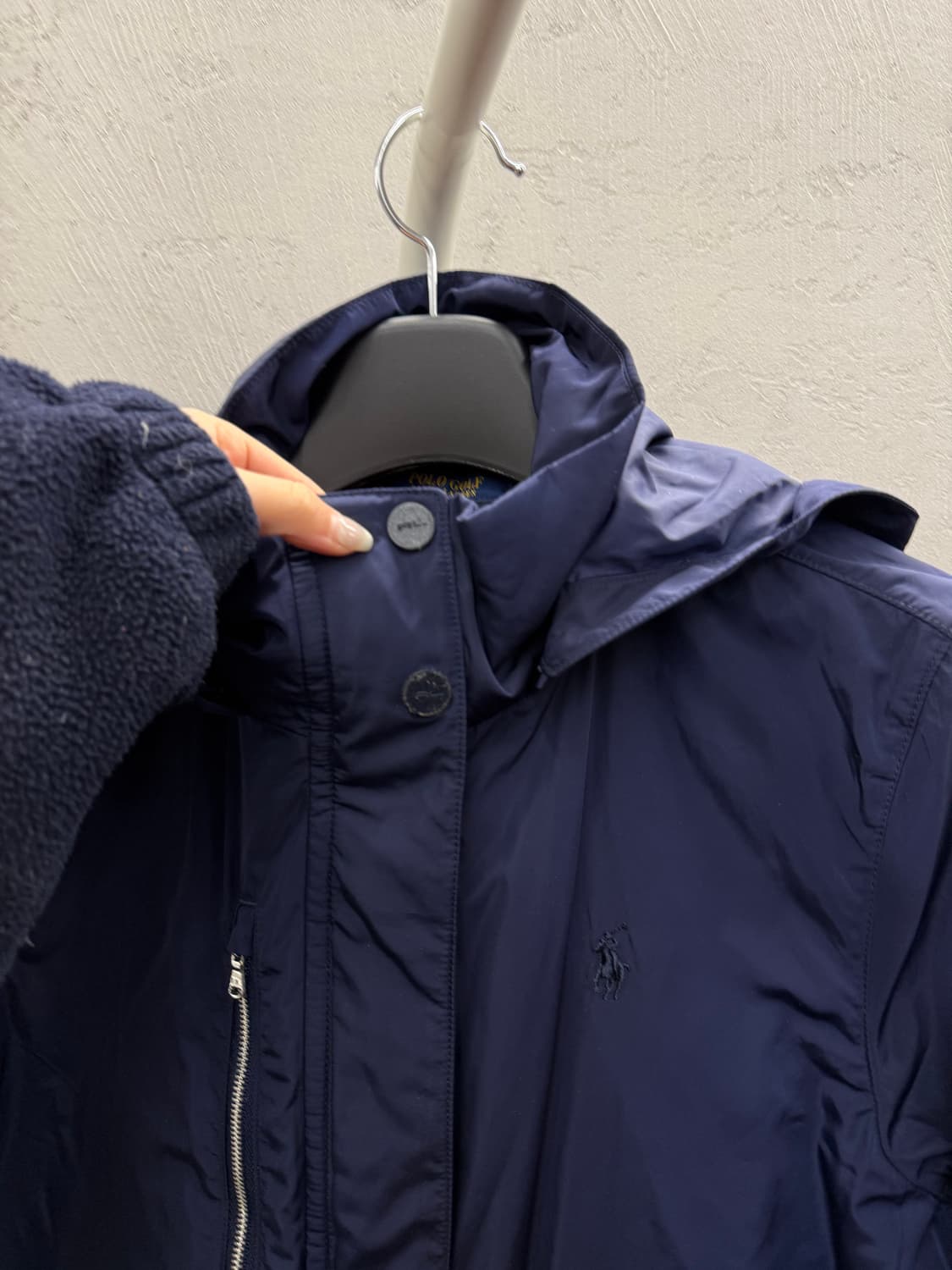 폴로 랄프로렌 골프 후디드 야상 자켓 바람막이 L 상품이미지4