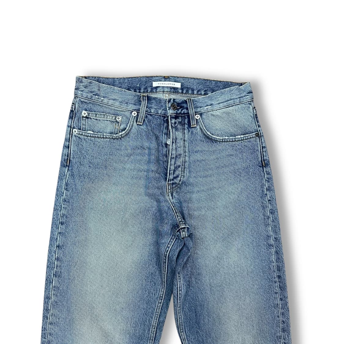 선플라워 데님 팬츠 상품이미지2