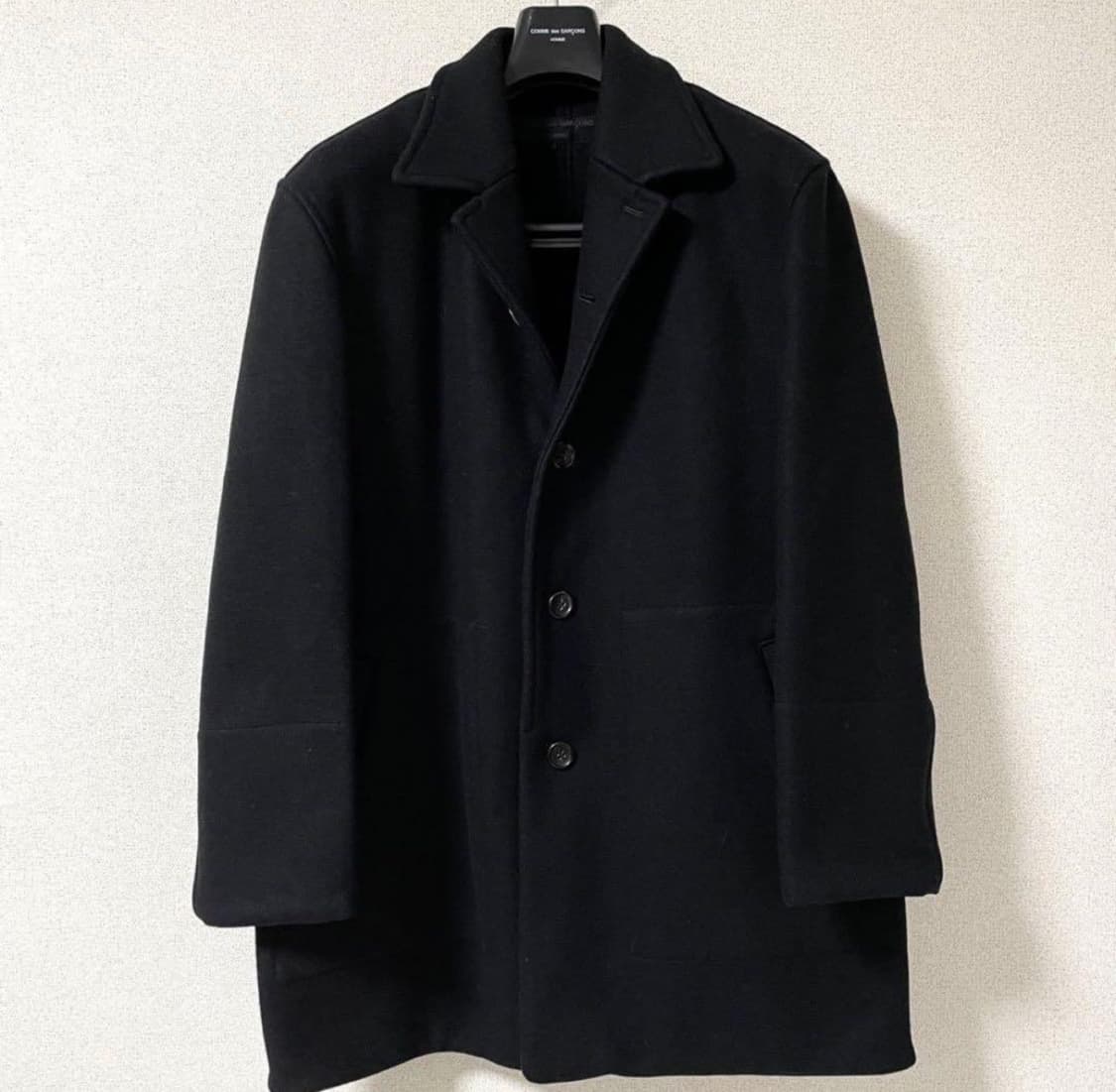 꼼데가르송 옴므 멜톤 하프코트 (90s 타나카 옴므) 상품이미지7