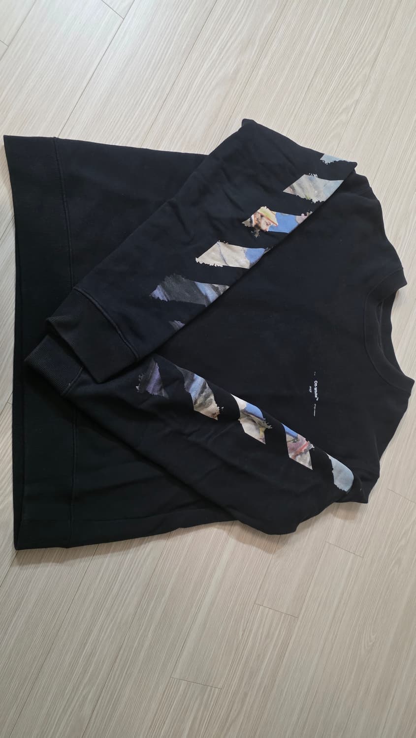 오프화이트 유화 맨투맨 2019 L 상품이미지2