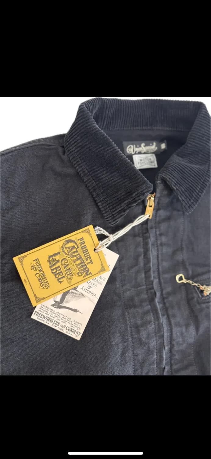 프리휠러스 개러지 빈티지 워크 자켓 40사이즈 상품이미지3
