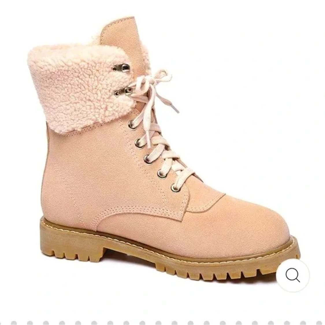 호주어그 오즈웨어 릴리아나 양털 스웨이드 워커 방수 부츠 핑크 상품이미지2