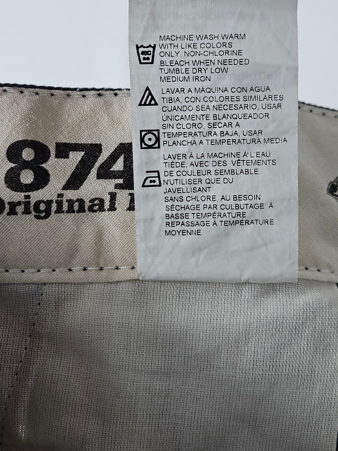 디키즈 오리지널 874 워크팬츠 코튼 치노팬츠 바지 32 노수션 상품이미지5