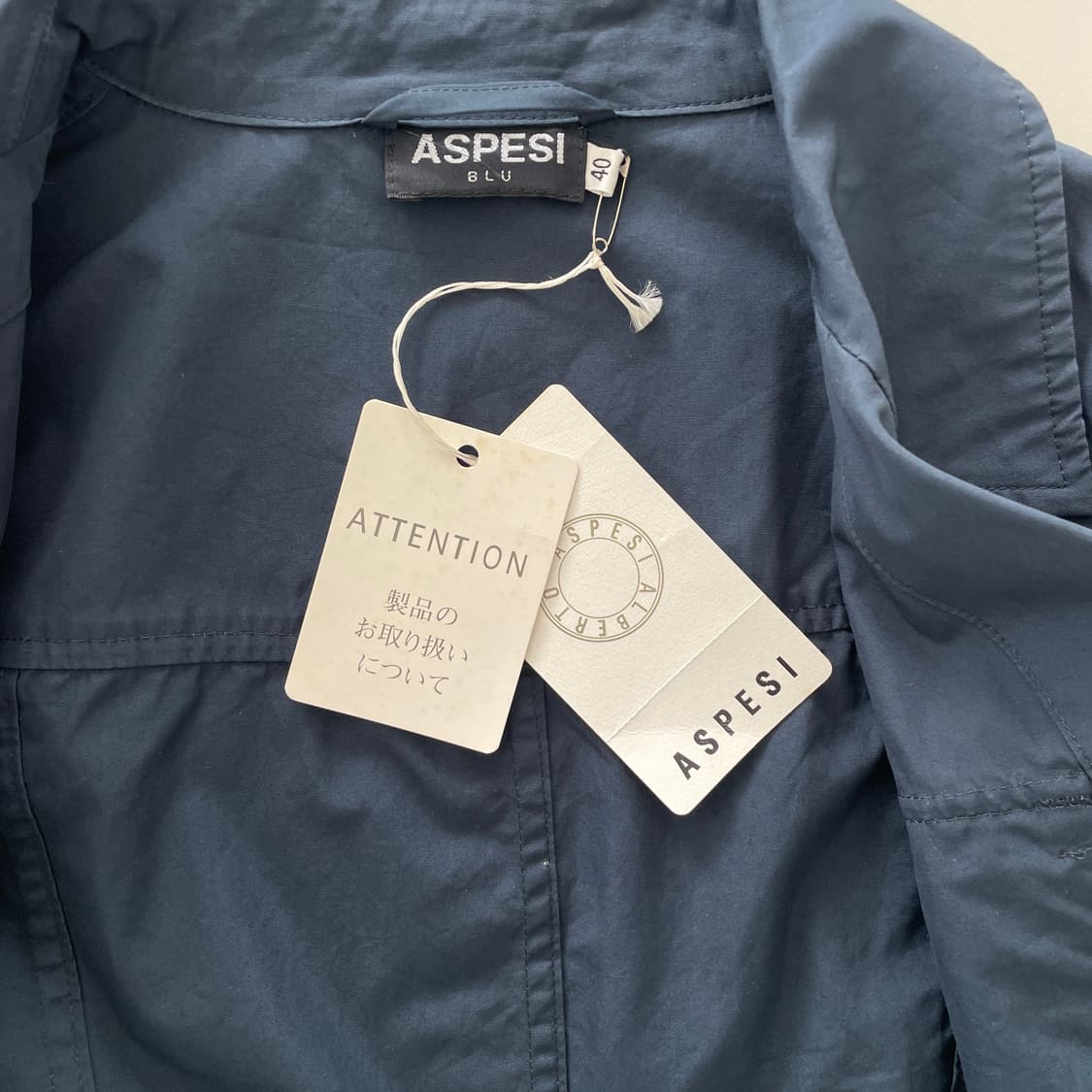 아스페시 유틸리티 네이비 사파리 자켓 상품이미지8