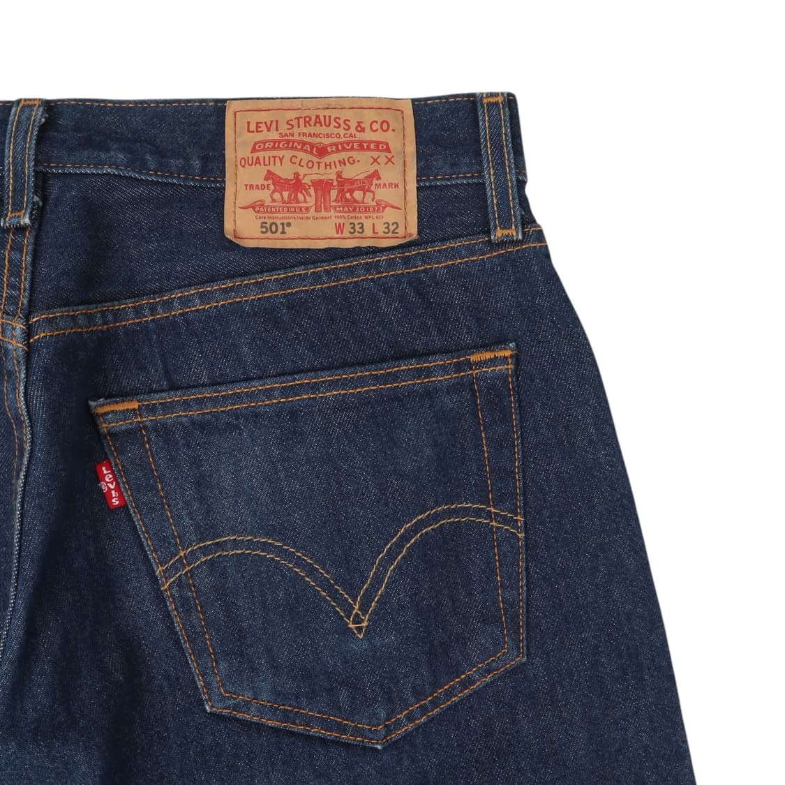 리바이스 501 스트레이트 핏 데님팬츠 상품이미지3