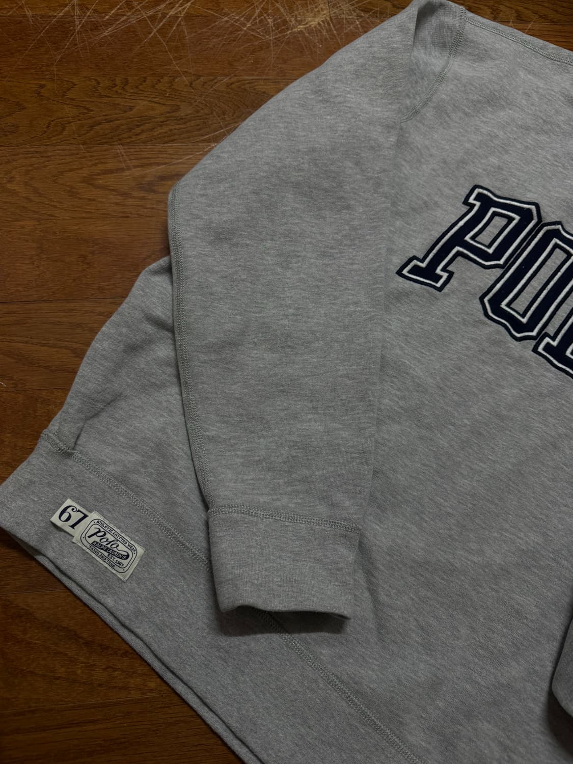 폴로 맨투맨 라지 L 기모 공용 상품이미지4