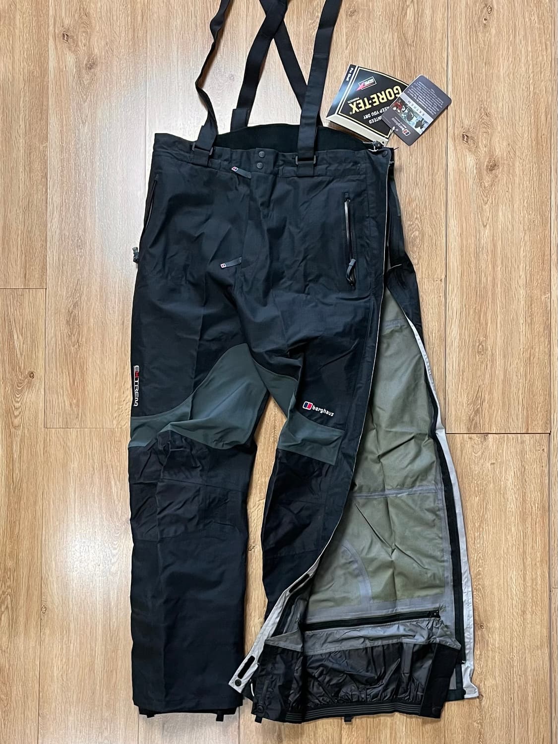 국내 유일 버그하우스 고어텍스 빕 팬츠 바지 방수 방풍 상품이미지2
