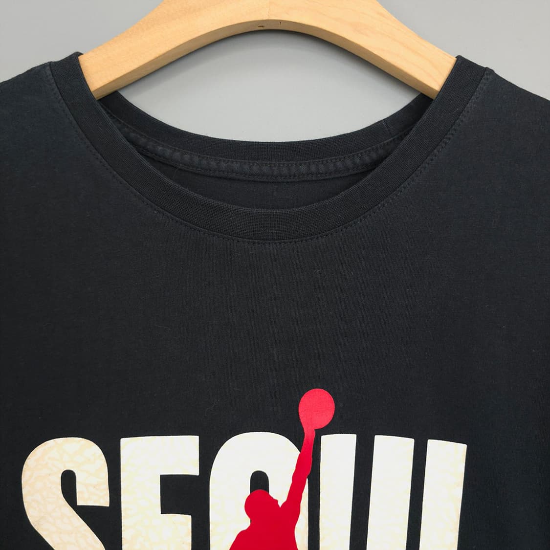 나이키 Nike 조던 점프맨 SEOUL 티셔츠 블랙 XXL 상품이미지2