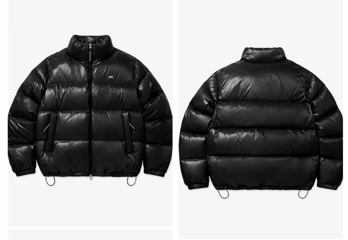 (새제품)[M]LMC 글로시 푸퍼덕다운 패딩 상품이미지4