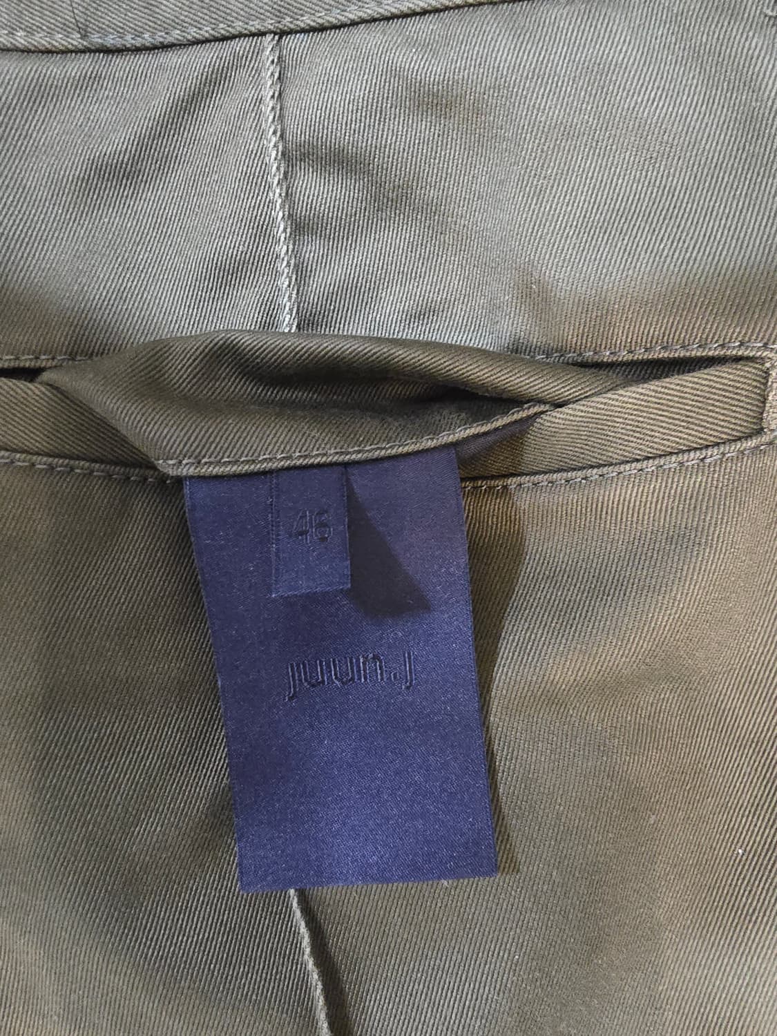 juun.j 카키색 조거 팬츠 상품이미지4