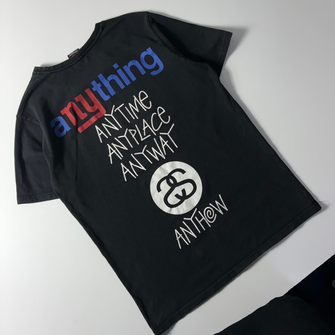 Stussy  스투시xanything 00,s 월드투어 반팔 티셔츠 상품이미지2