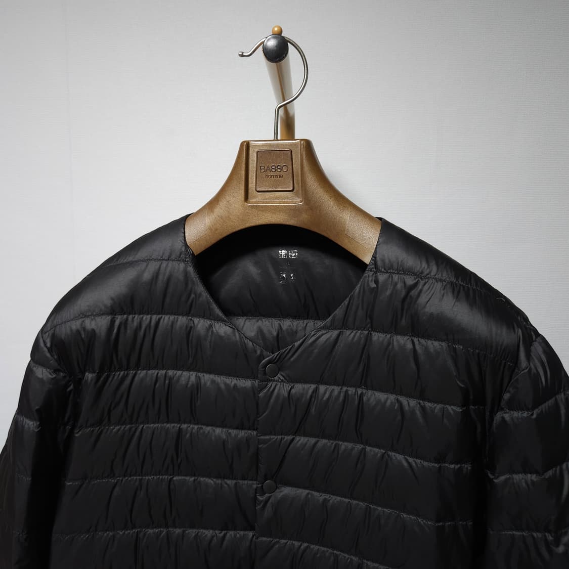 XL ) 유니클로 남성 경량패딩 블랙 상품이미지2