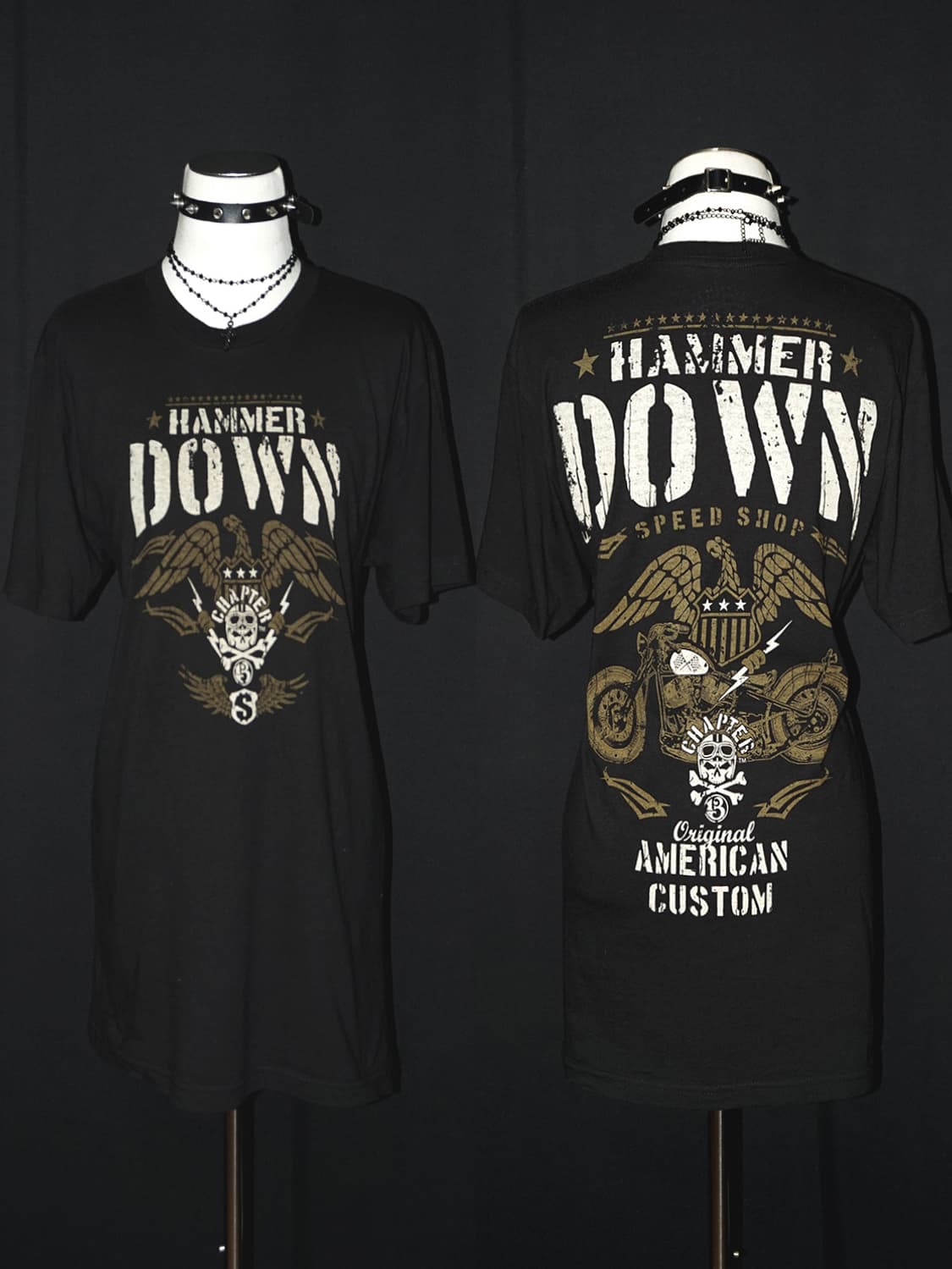 punk motorcycle graphic t  상품이미지1