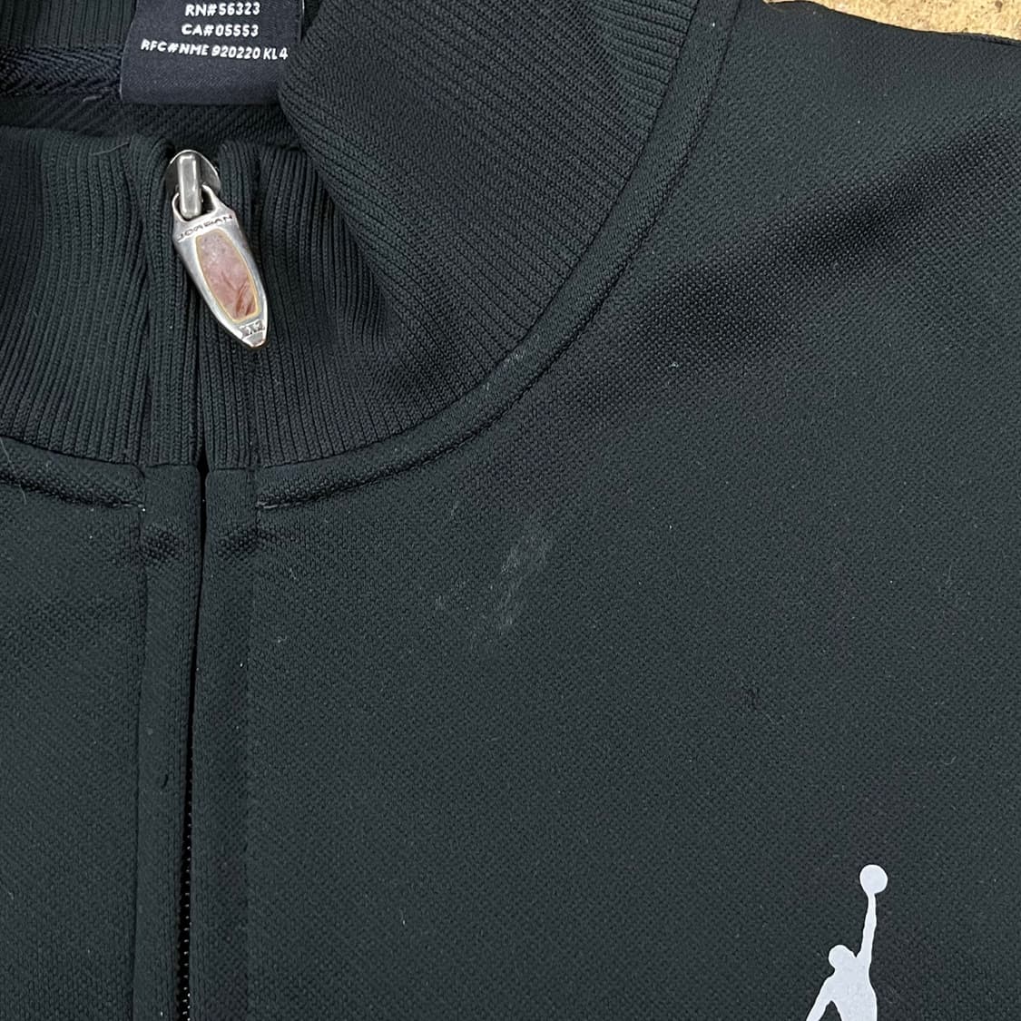 [정품/L] 조던 블랙 트랙 자켓 b14 상품이미지8
