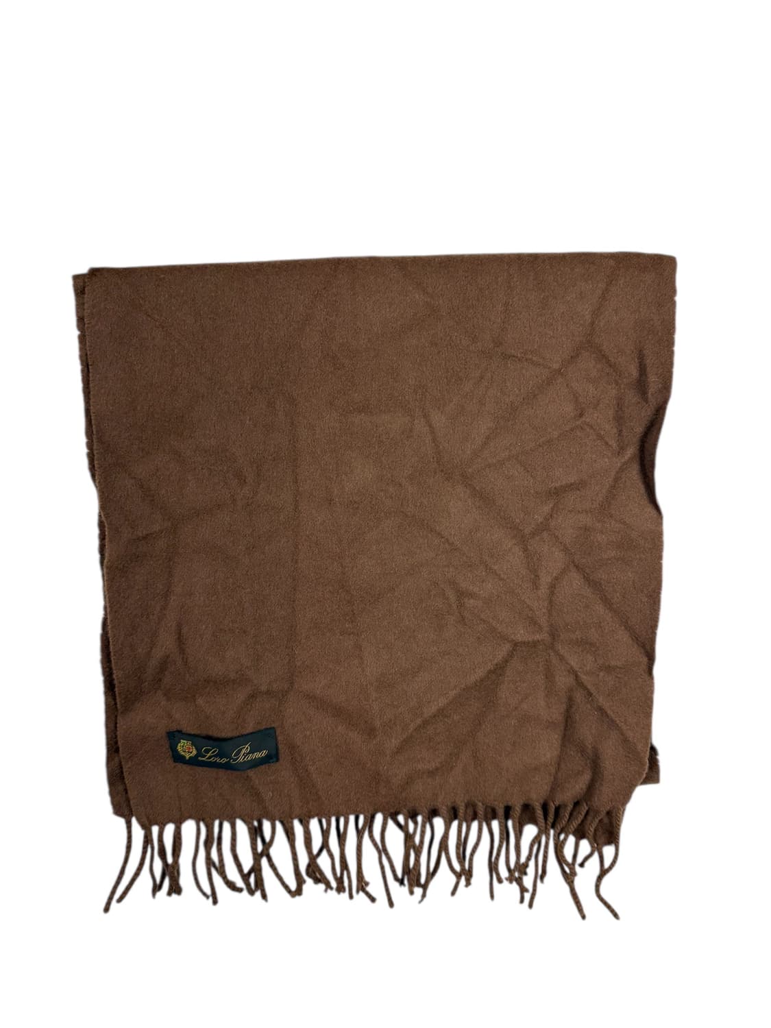 로로피아나 브라운 캐시미어 목도리 머플러 상품이미지1