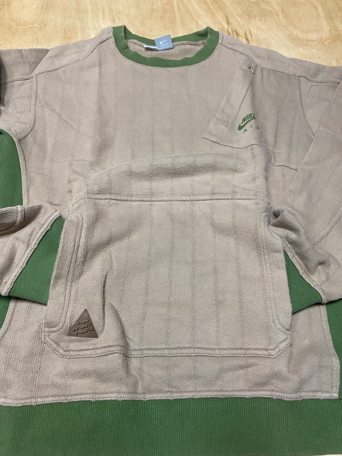 05년식 나이키 ACG 버티컬 스티치 크루넥 (XL) 상품이미지4