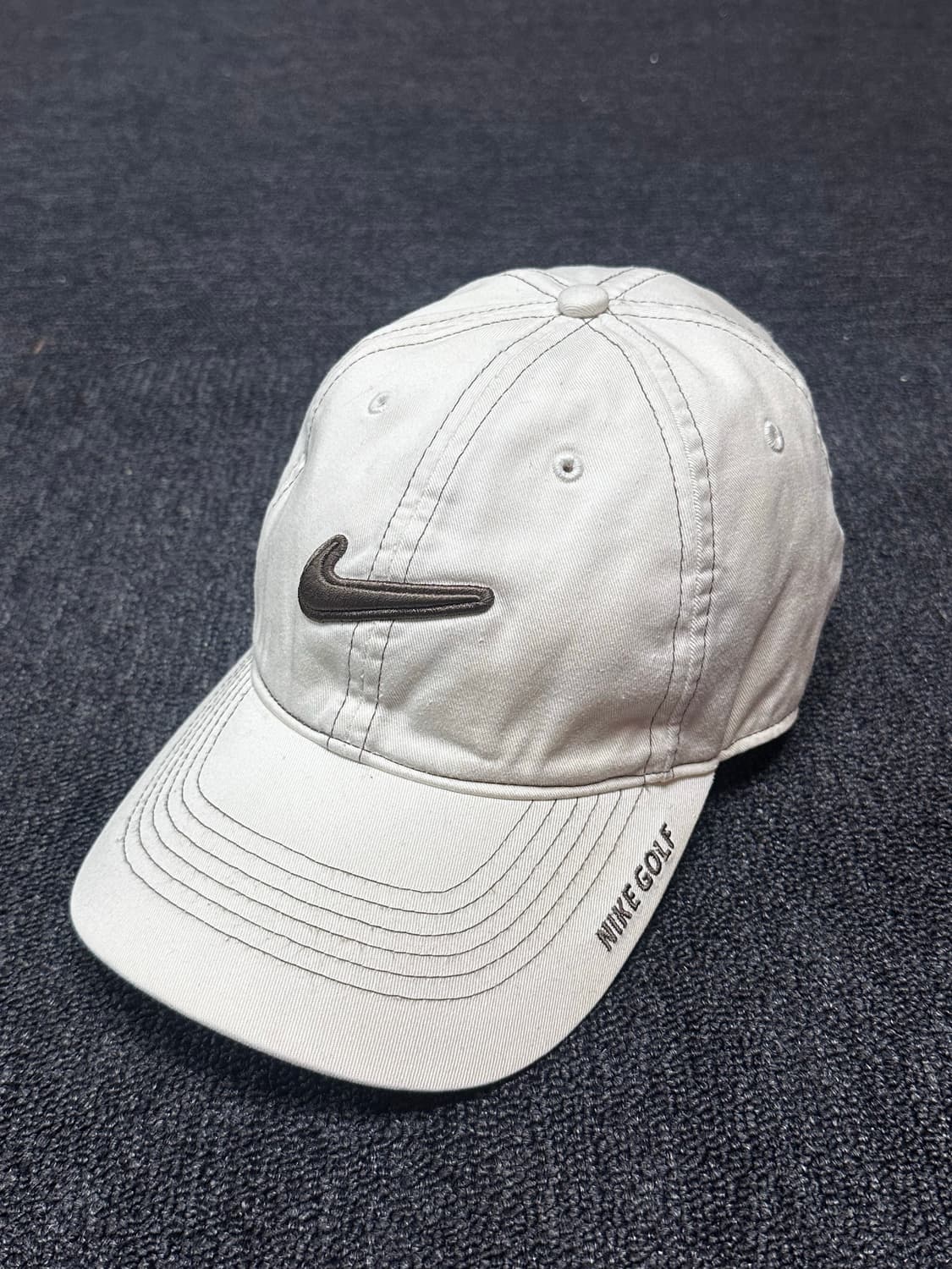 나이키 old 클래식 Golf Tour 퍼포먼스 크림 브라운  캡 상품이미지2