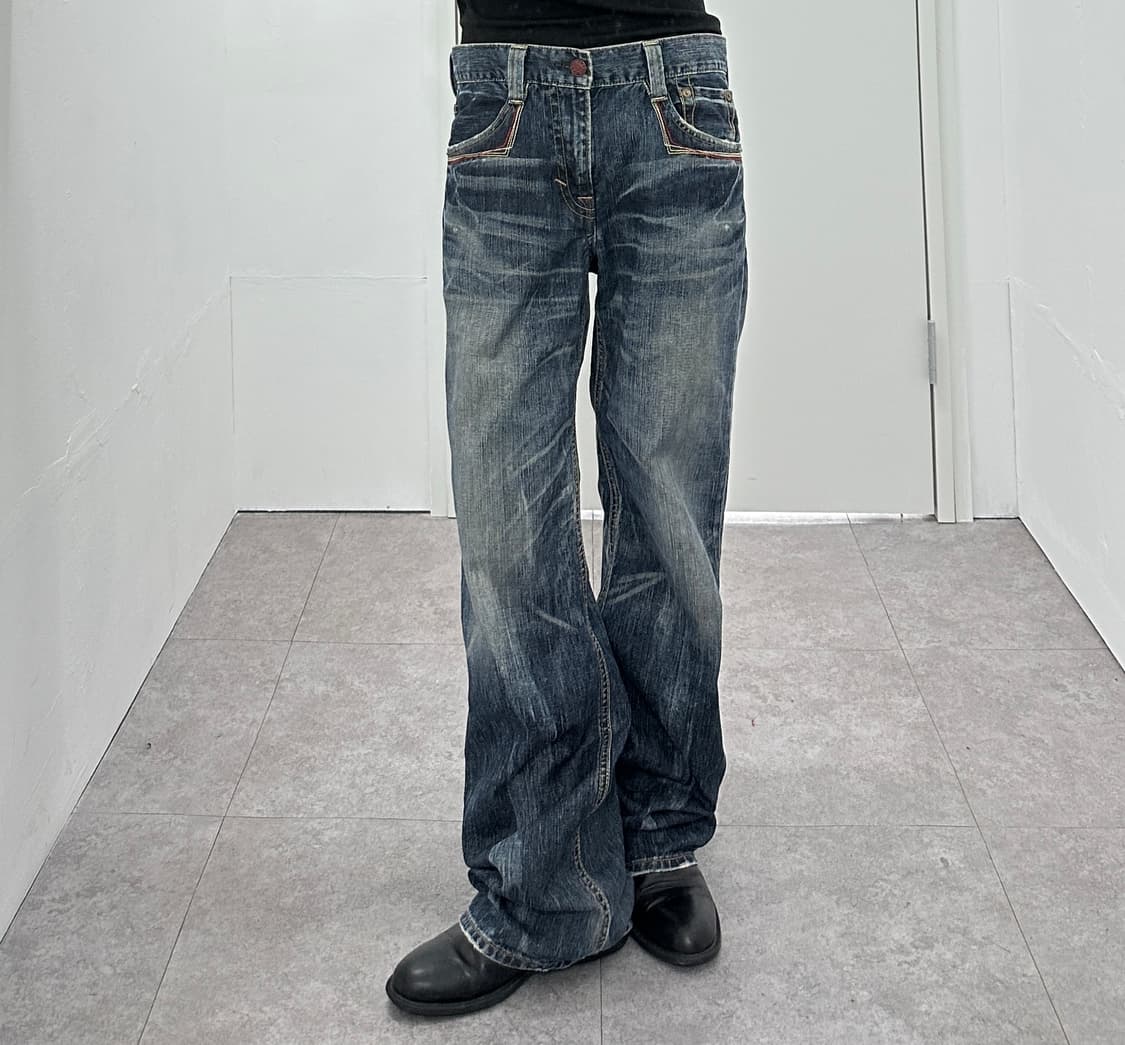 Edwin Blue Trip 503 Flare Denim 상품이미지2