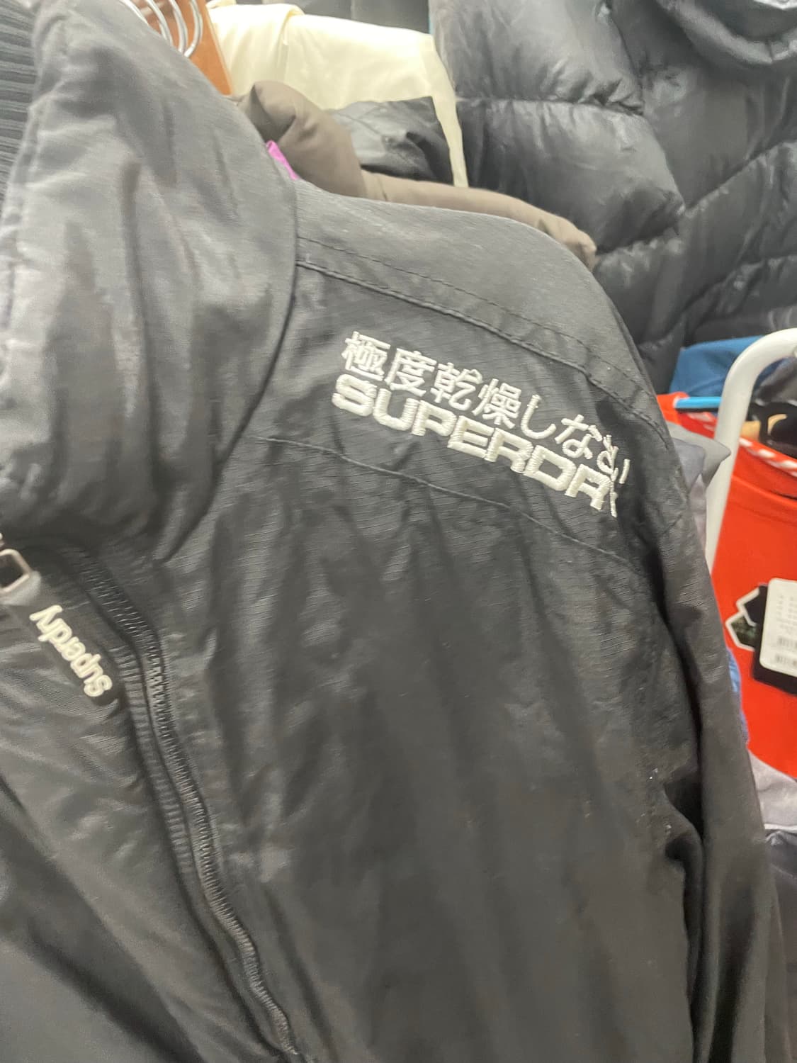 슈퍼드라이 바람막이 자켓L 상품이미지4