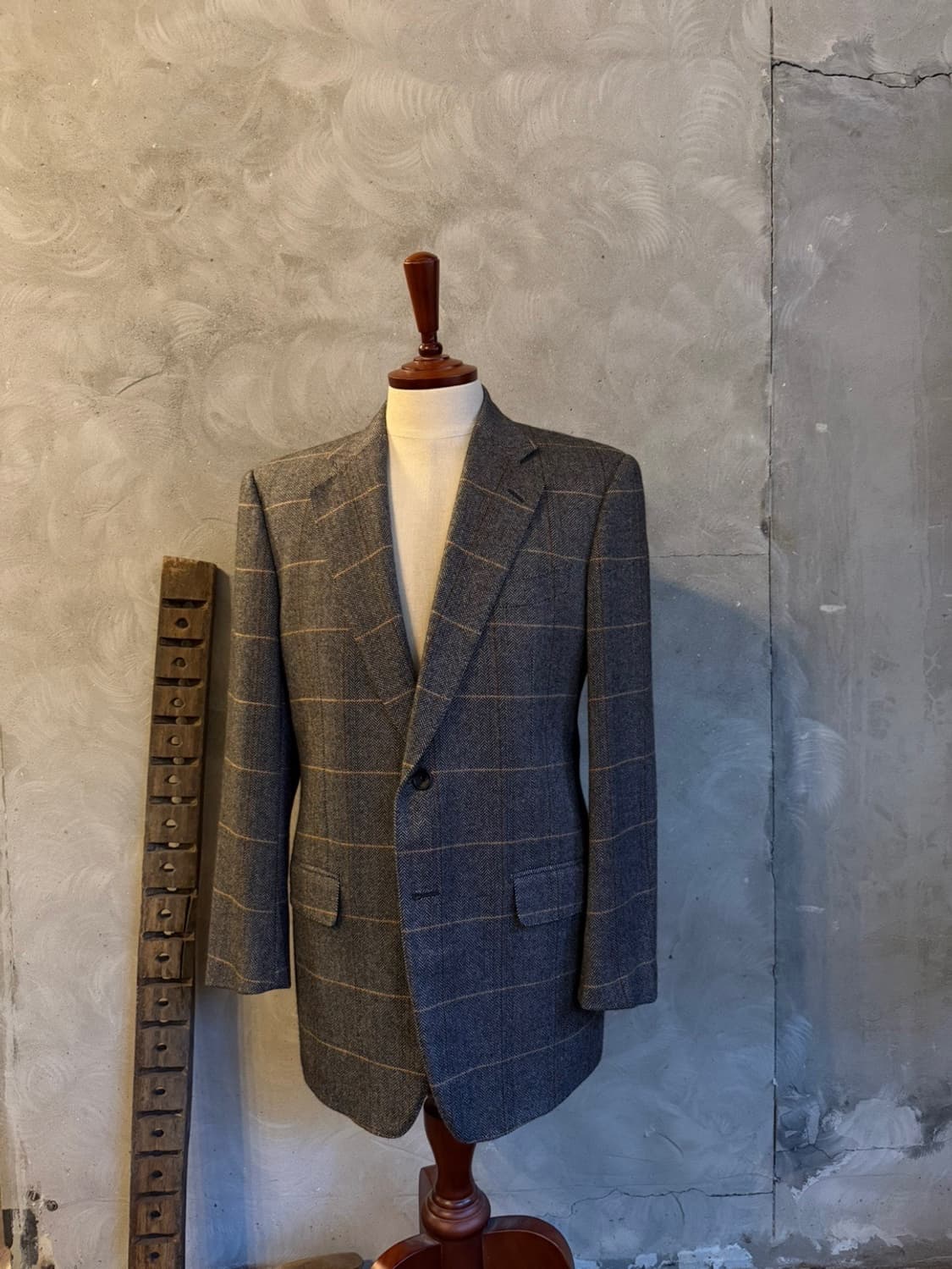 란스미어 캐시미어 자켓 남성105 상품이미지10