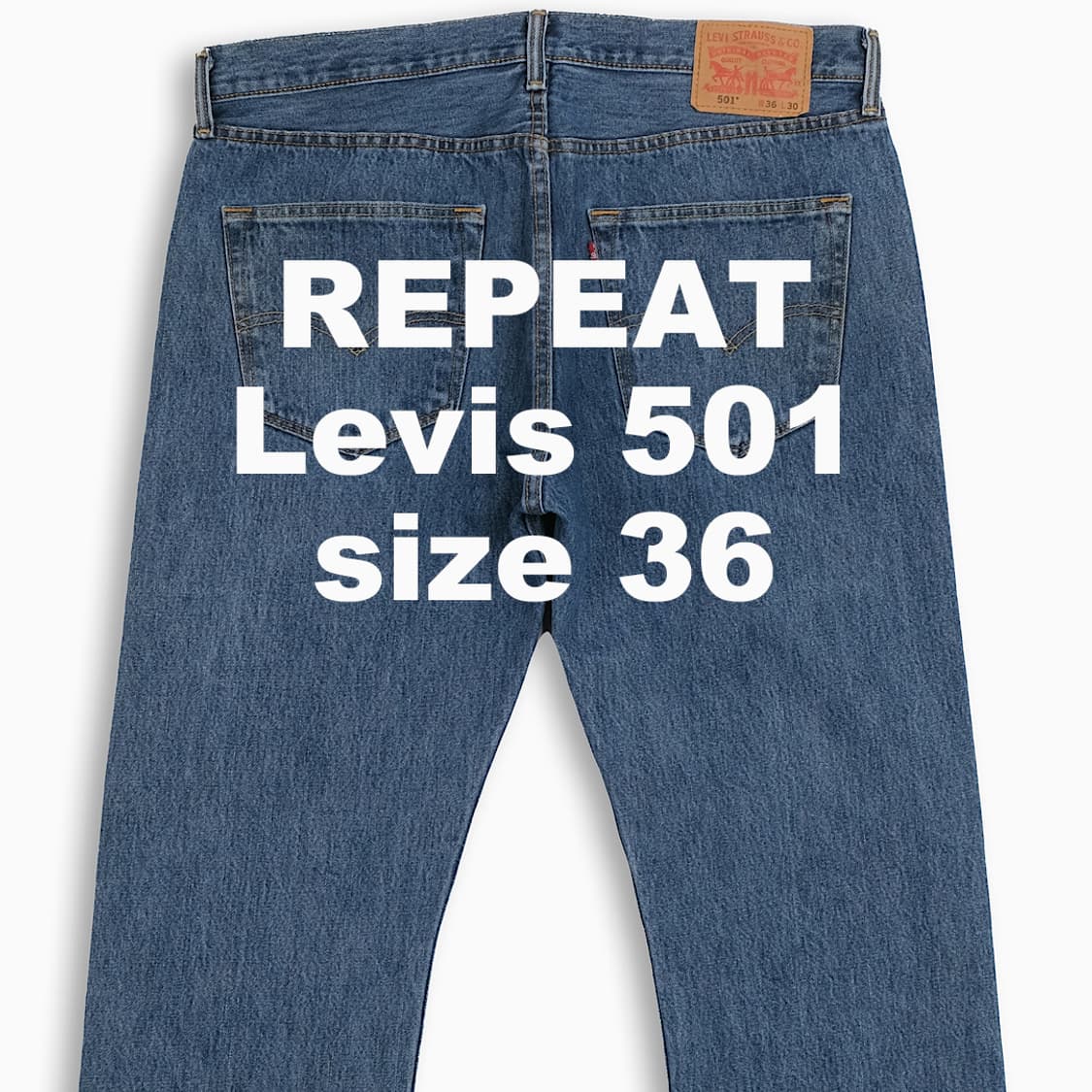 빈티지 리바이스 501 중청 36 인치 LV50136437 상품이미지1
