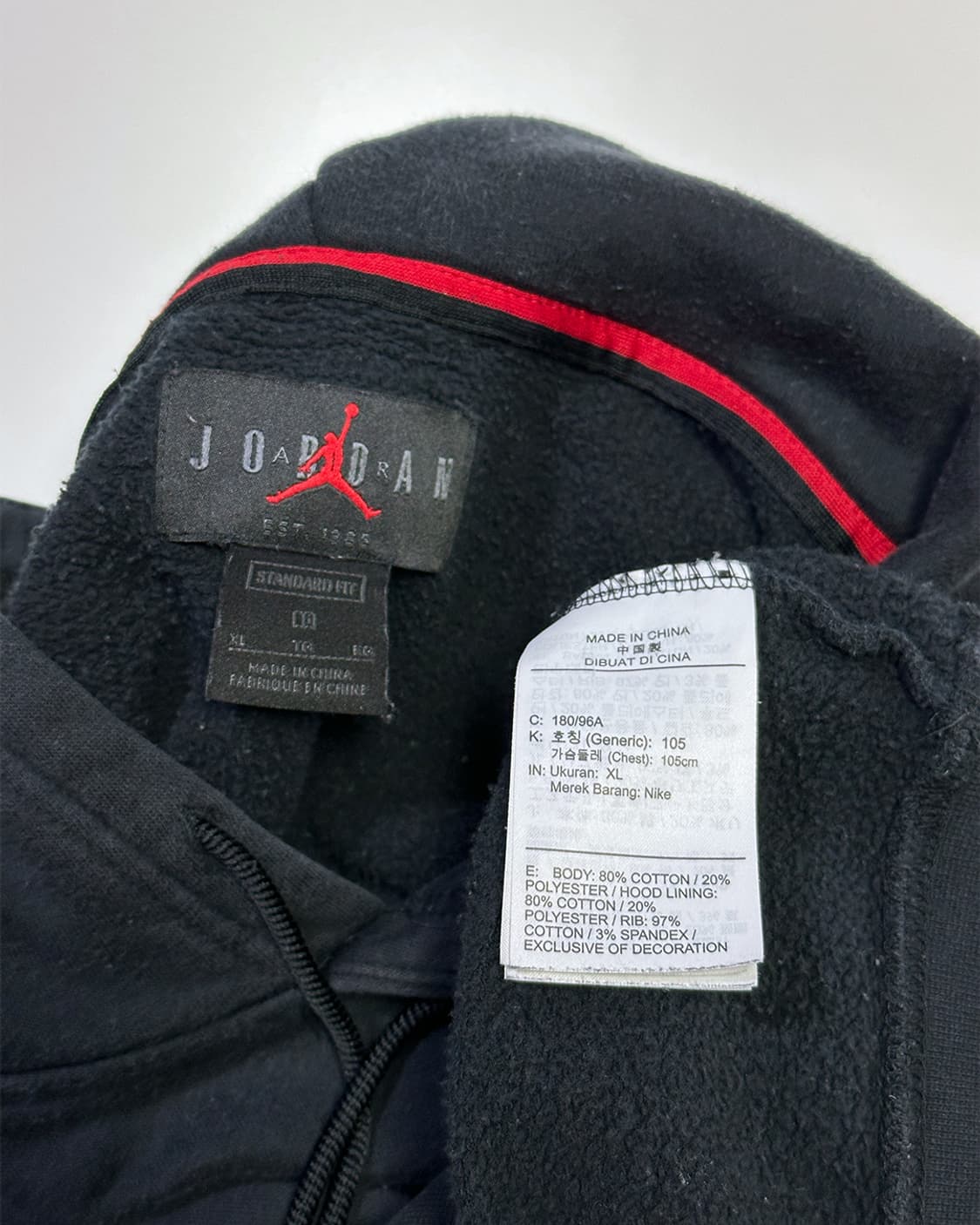 조던 기모 후드티 상품이미지4