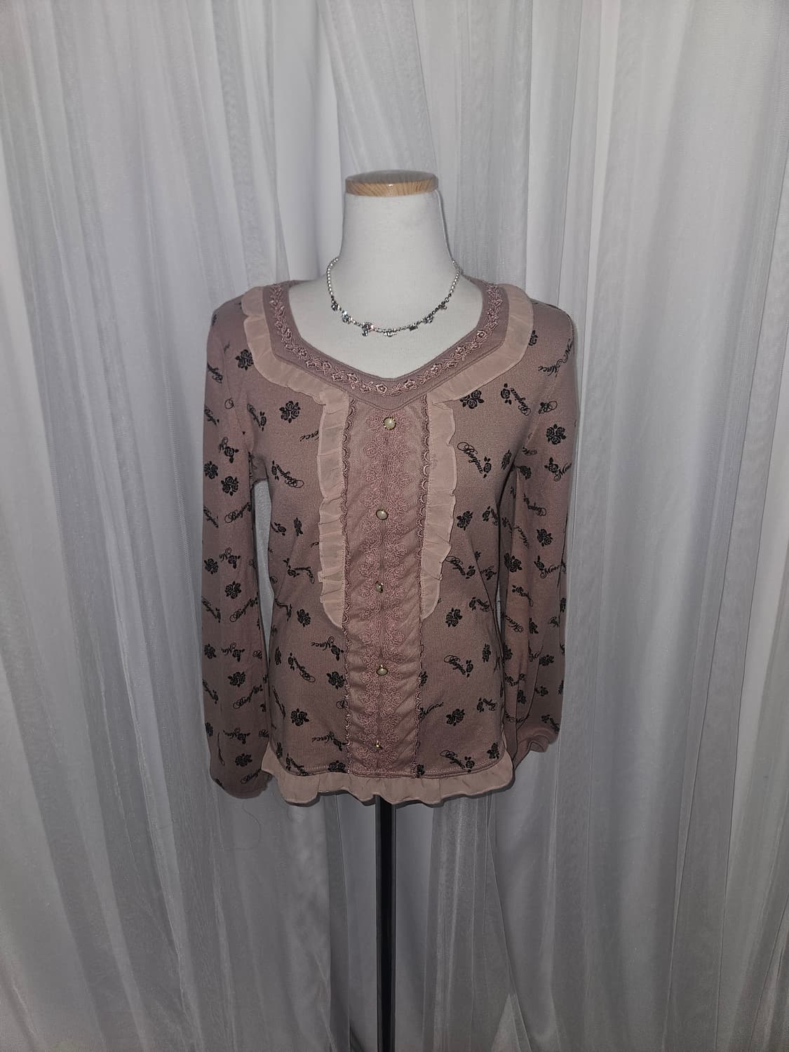 axes femme 엑시즈팜 로즈밀크티🌹 블라우스 상품이미지1