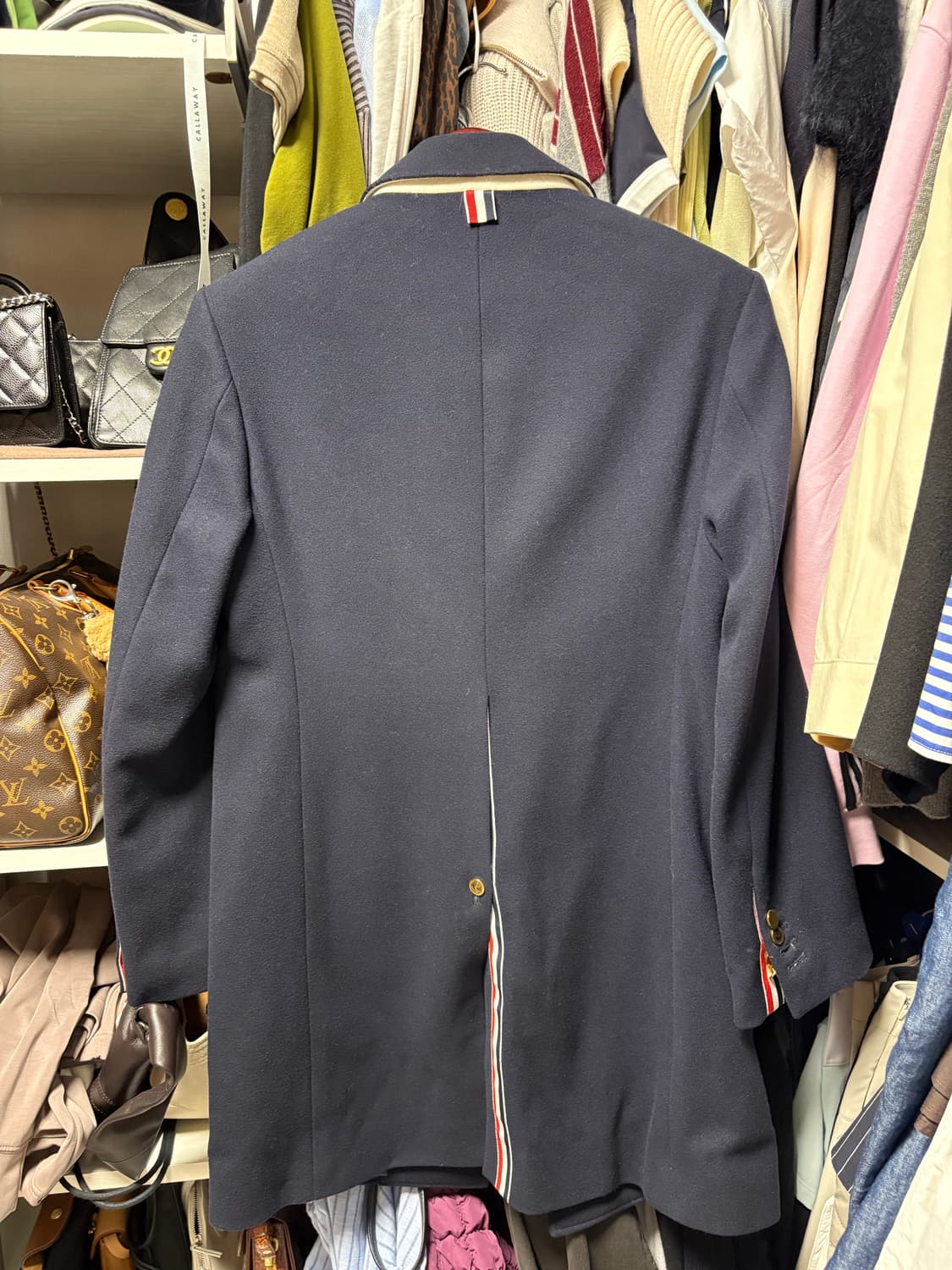 톰브라운 네이비 울 코트 0 사이즈 상품이미지10