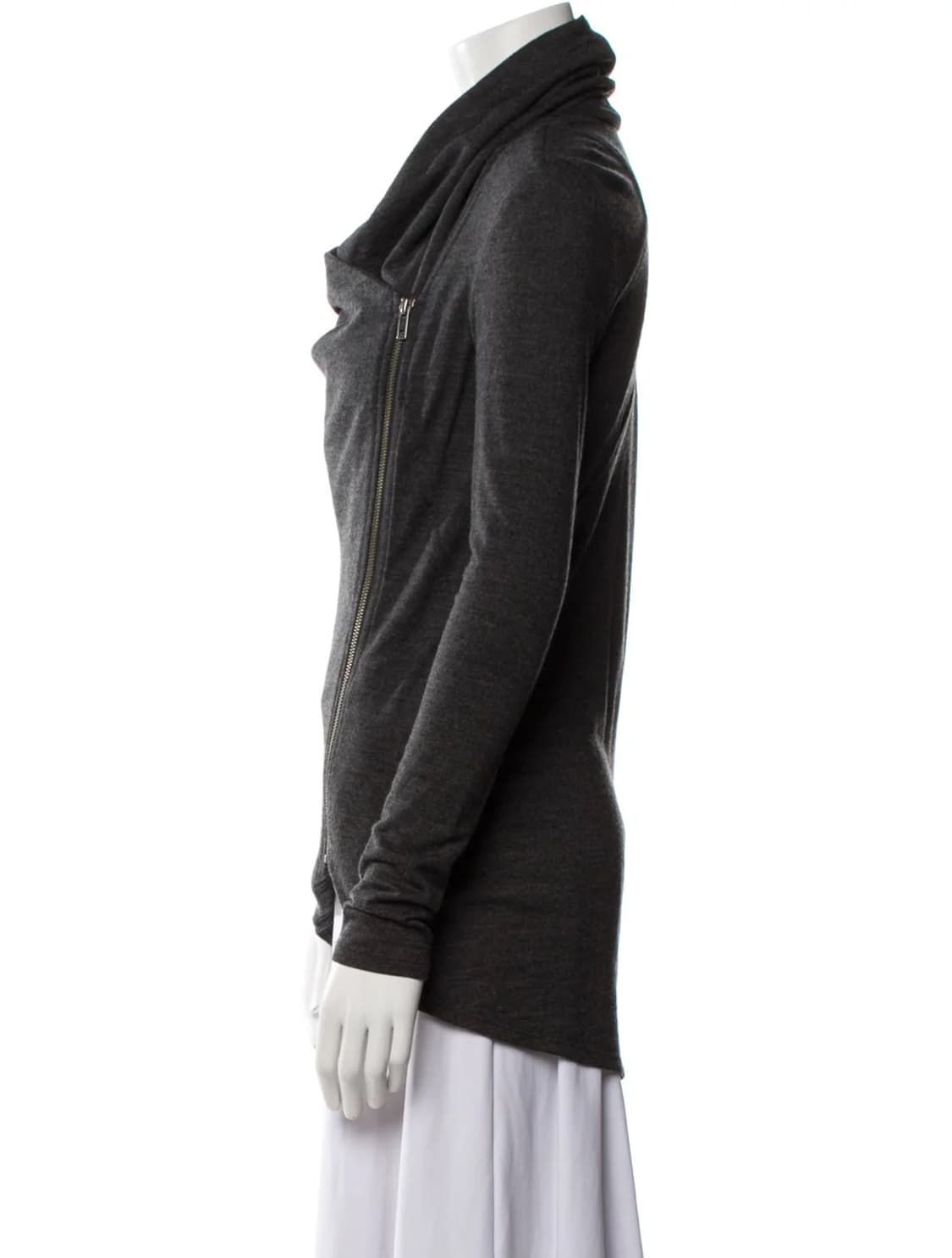 헬무트랭 asymmetrical wool jacket 상품이미지2