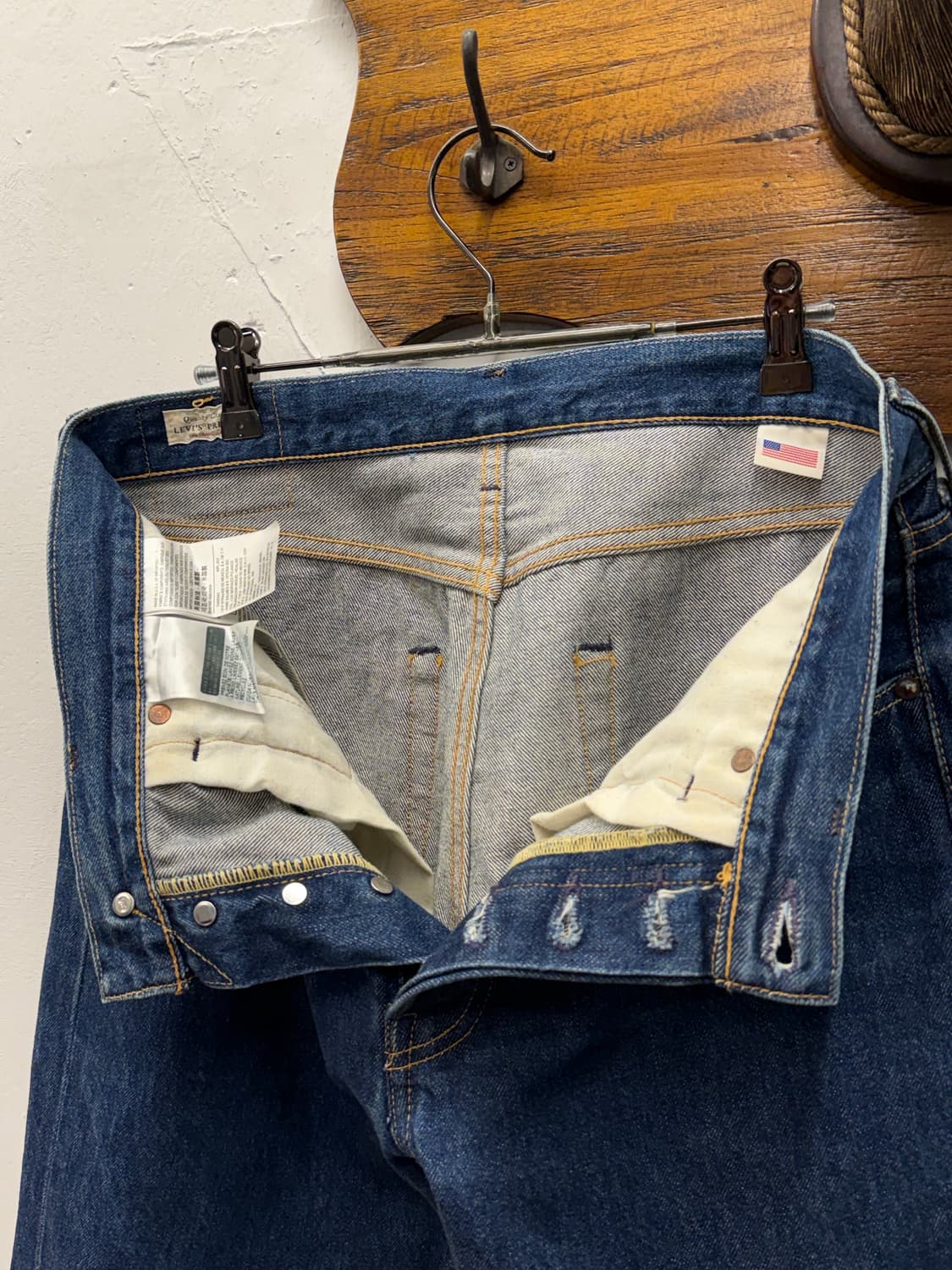 USA LVC 501 Big E Selvedge Denim Pants 상품이미지8