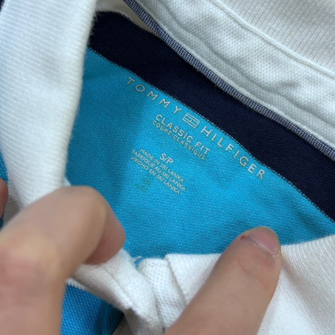 S 타미힐피거 여성 반팔 카라 티셔츠 0317E 상품이미지3