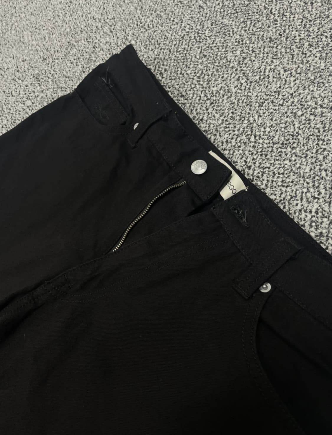 [34] PLAC x MERGO 플랙 x 메르고 블랙 팬츠 상품이미지3