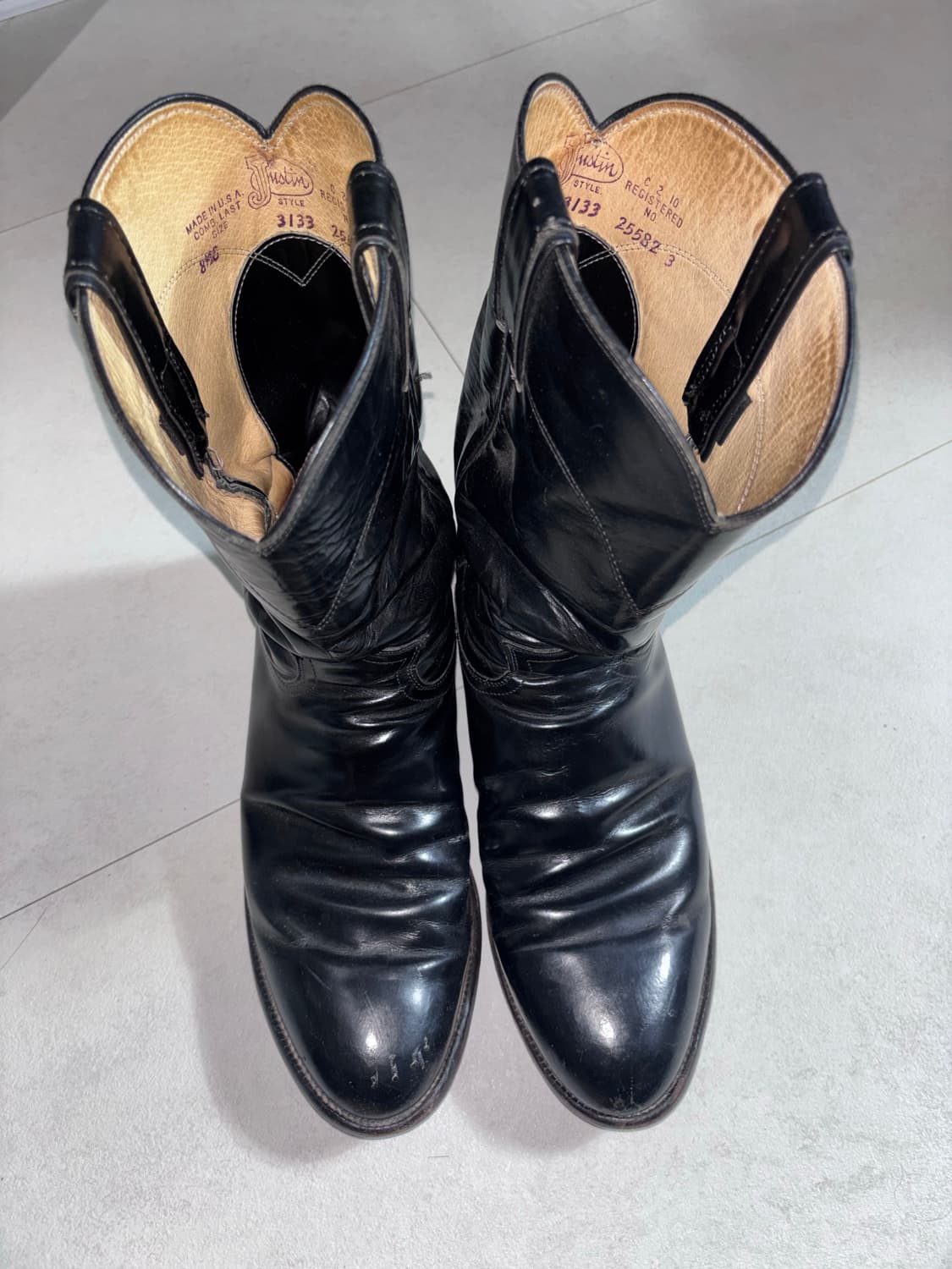 [8.5]저스틴 웨스턴부츠 상품이미지2