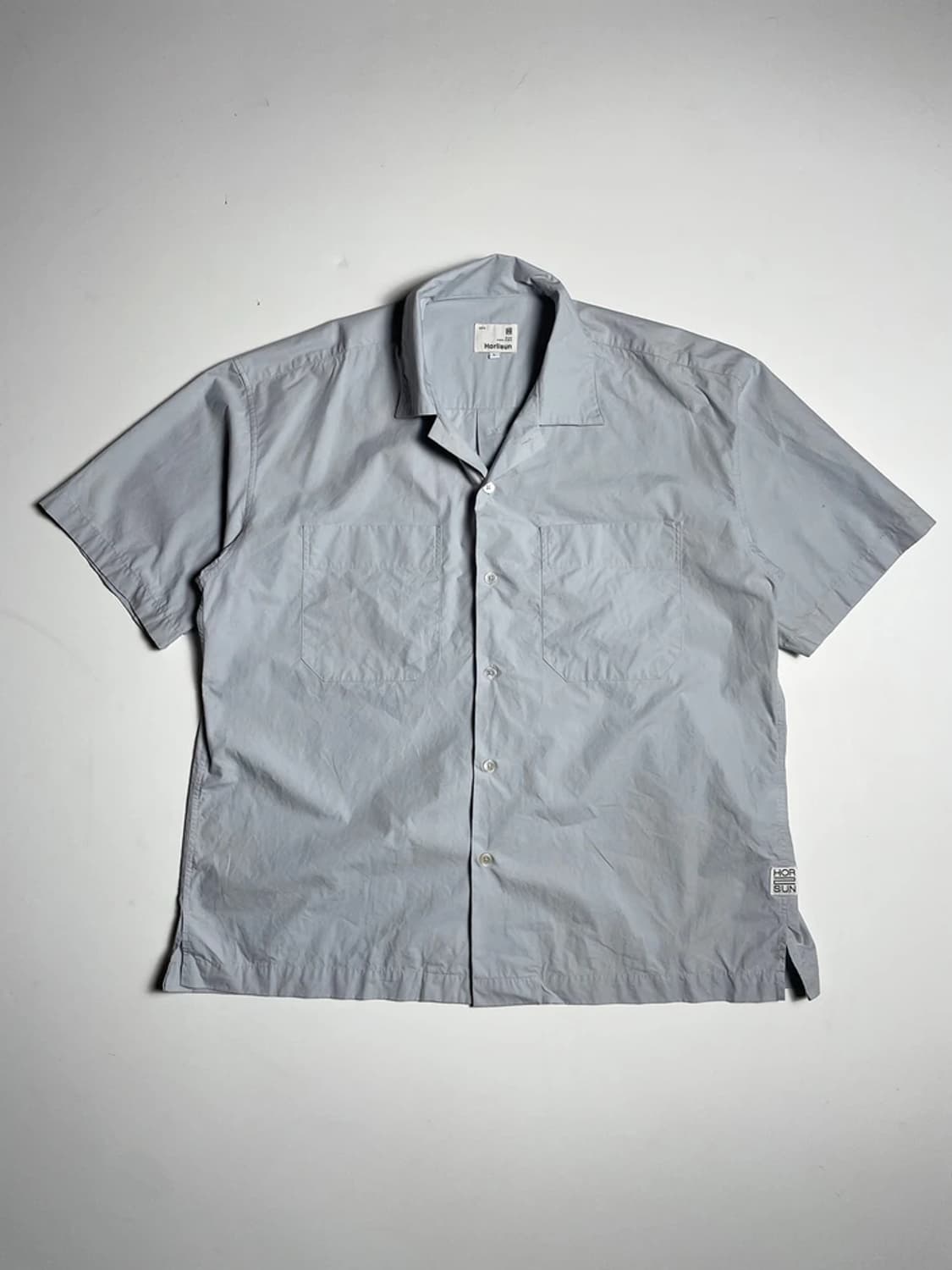 홀리선 베이직 더블포켓 반팔 셔츠 R1104 상품이미지1