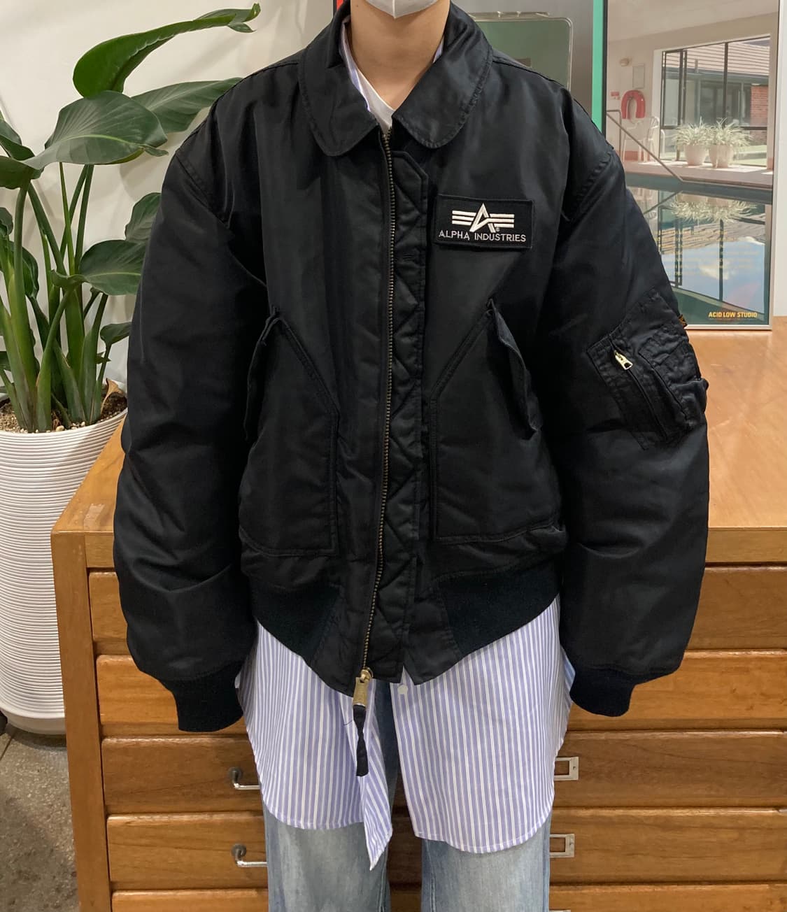 알파인더스트리 구형 cwu-45 자켓 상품이미지2
