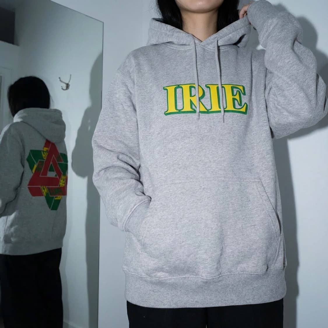 팔라스 × 아이리 라스타 트라이퍼그 후드티 상품이미지1