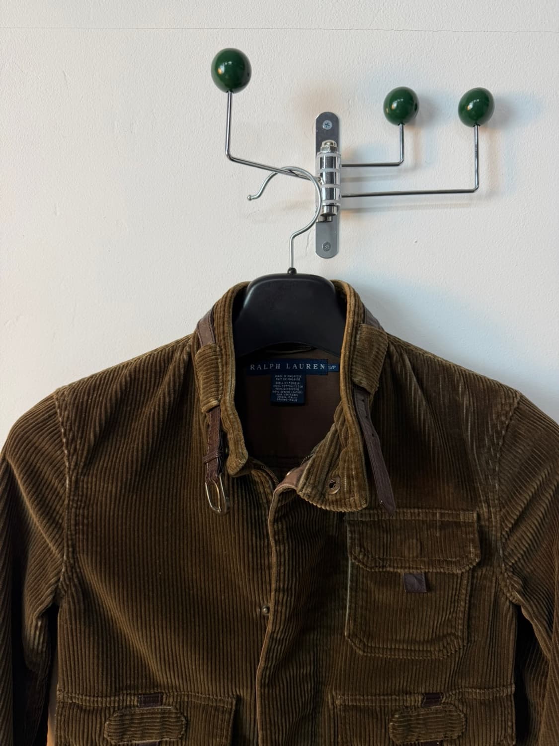 폴로 랄프로렌 브라운 코듀로이 숏 자켓  상품이미지2