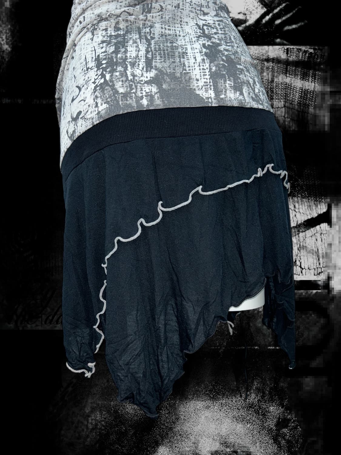 flower detail layered cutting one-piece 상품이미지7