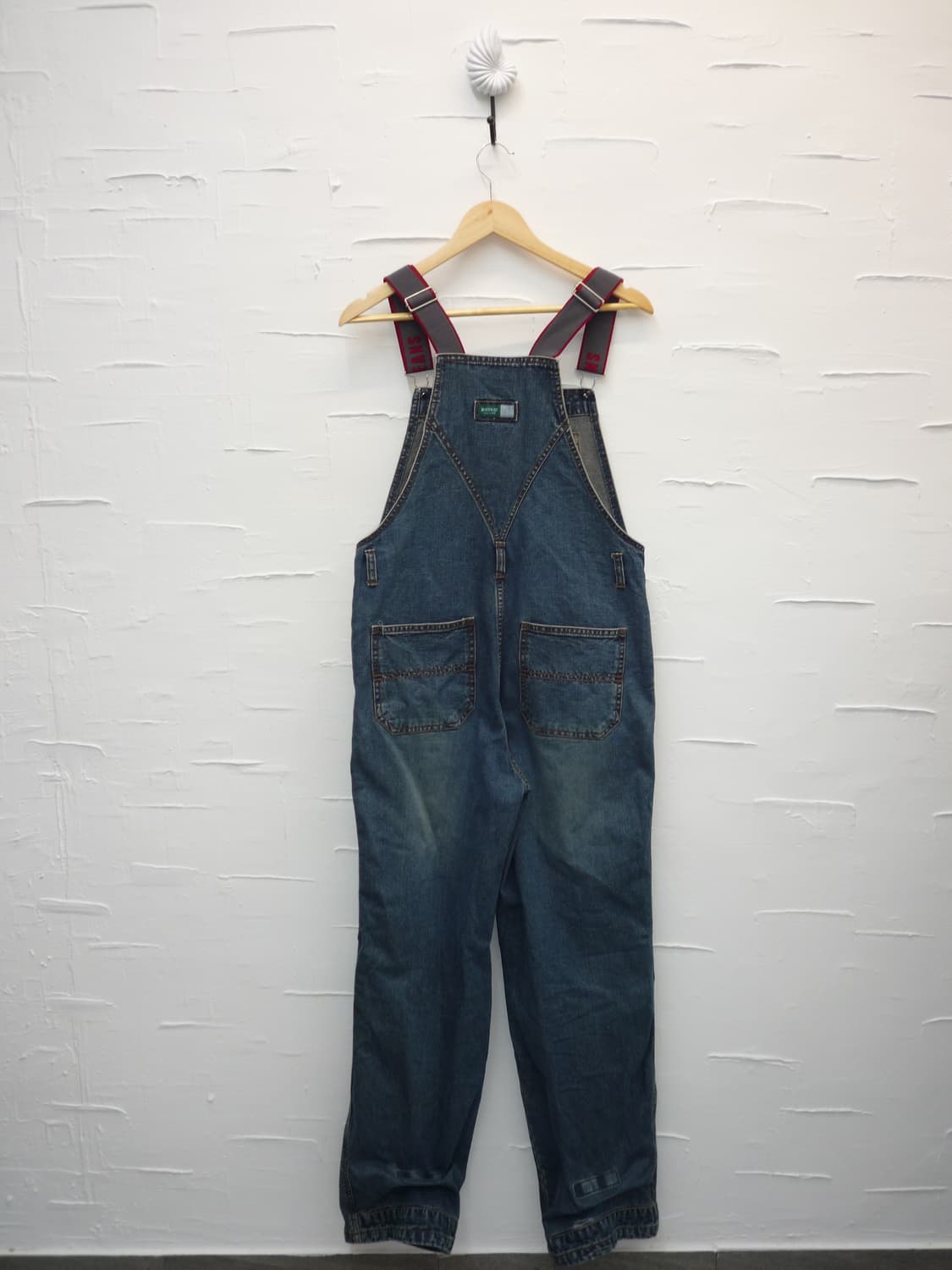 Deep blue denim overall 상품이미지7