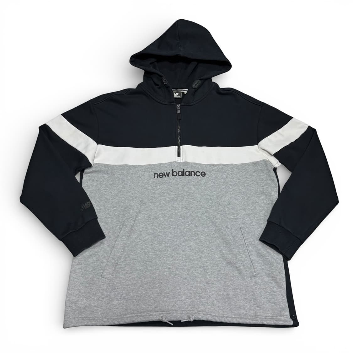 L 뉴발란스 네이비 후드티 상품이미지1