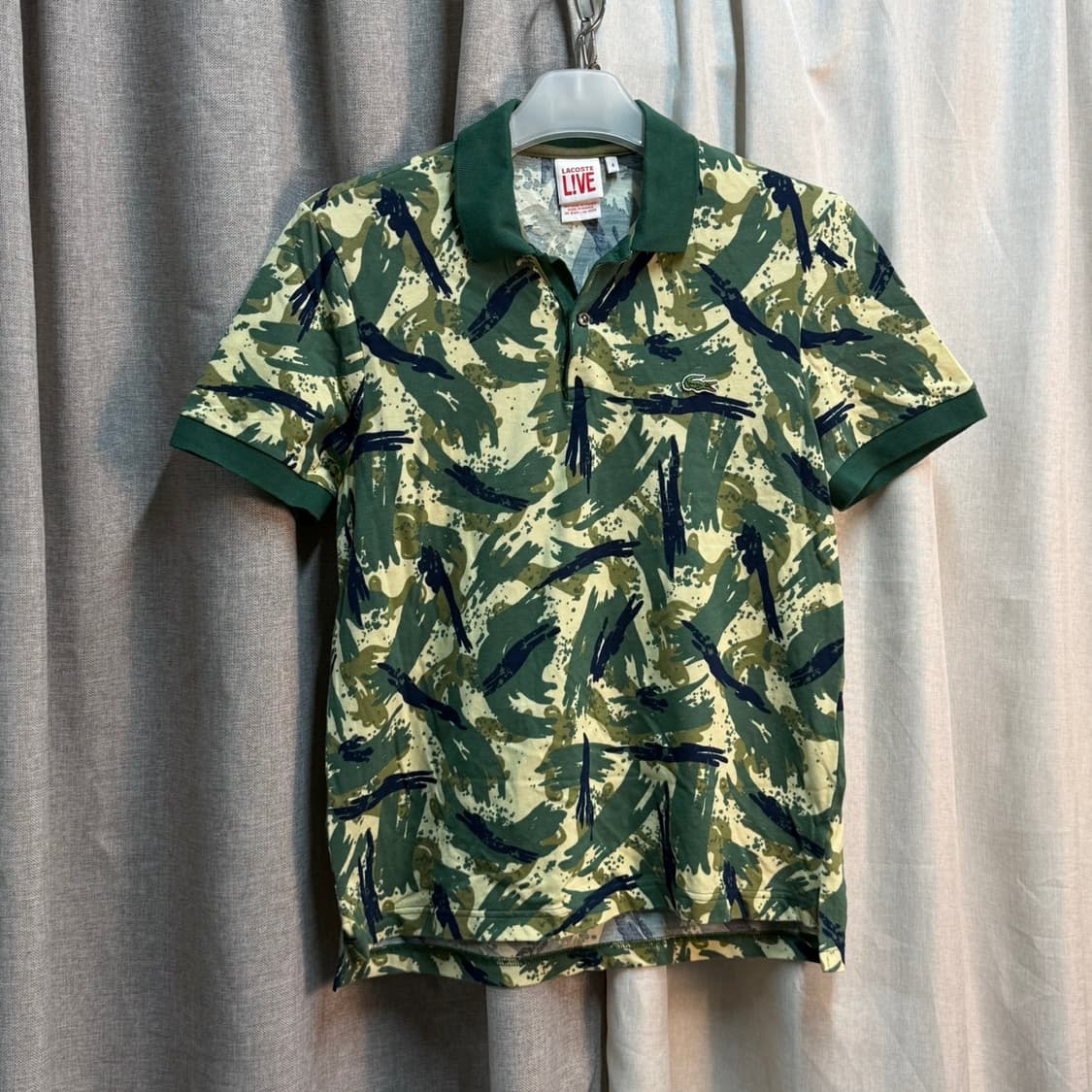 [L] 라코스테 라이브 카모플라쥬 반팔 폴로티 상품이미지2