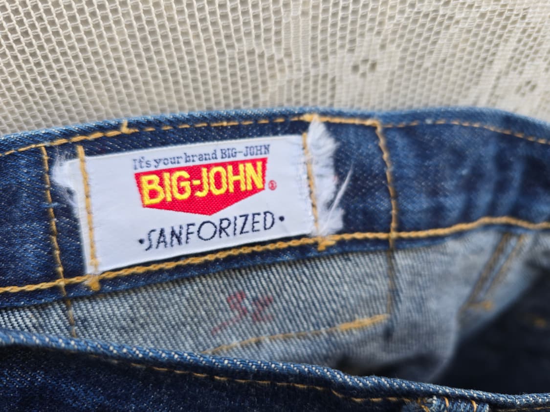 70s 빅존 벨바텀 인디고 데님 타론지퍼 상품이미지7